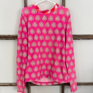 Crewcuts x SZ Blockprints girl’s rashguard swim top